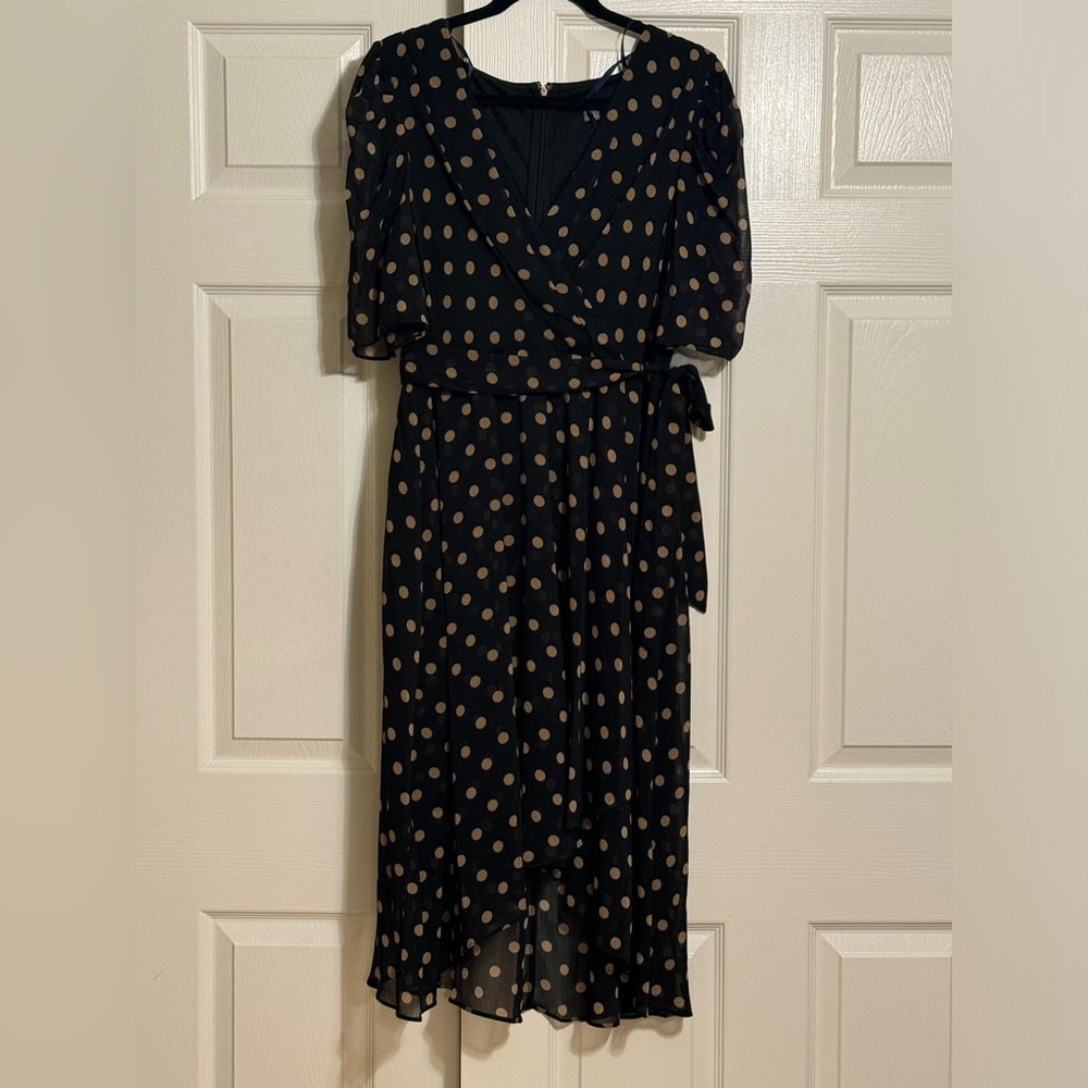 Tommy Hilfiger high low midi dress